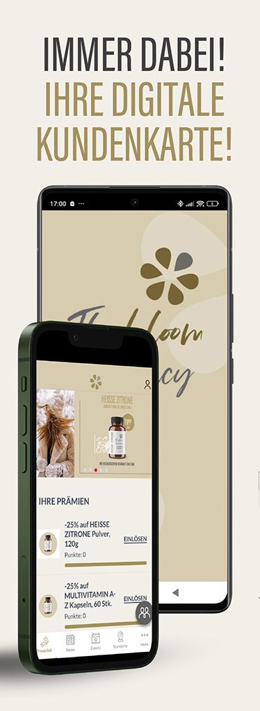 The Bloom Pharmacy App Kundenkarte