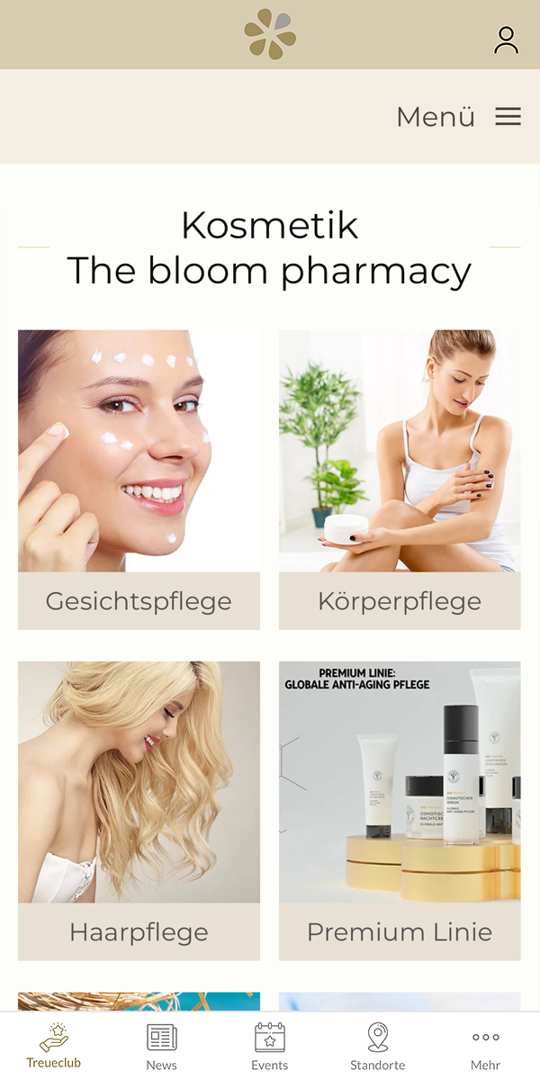 The Bloom Pharmacy App Produkte